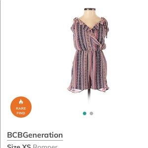 BCBG generation short romper